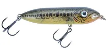 Heddon Super Spook BOYO Mini Topwater Bait – 3-Inch Florida Bass Pattern, 3/8 oz