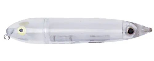 Heddon Zara Puppy 1/4 oz Clear Walking Topwater Lure