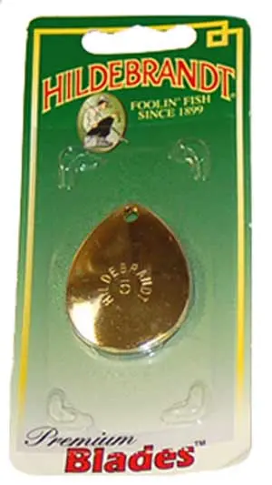 Hildebrandt Colorado Blade Spinnerbait – Gold Finish, Size 3.5, 5-Pack