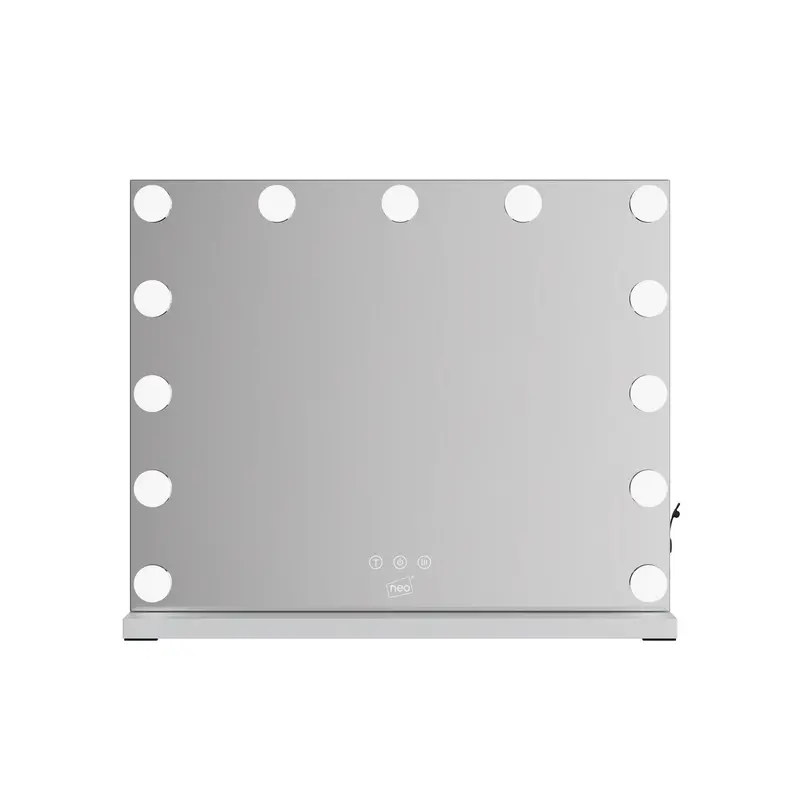 Hollywood-Style Vanity Mirror with 13 Touch-Control LEDs – Wall-Mounted or Freestanding – Neo