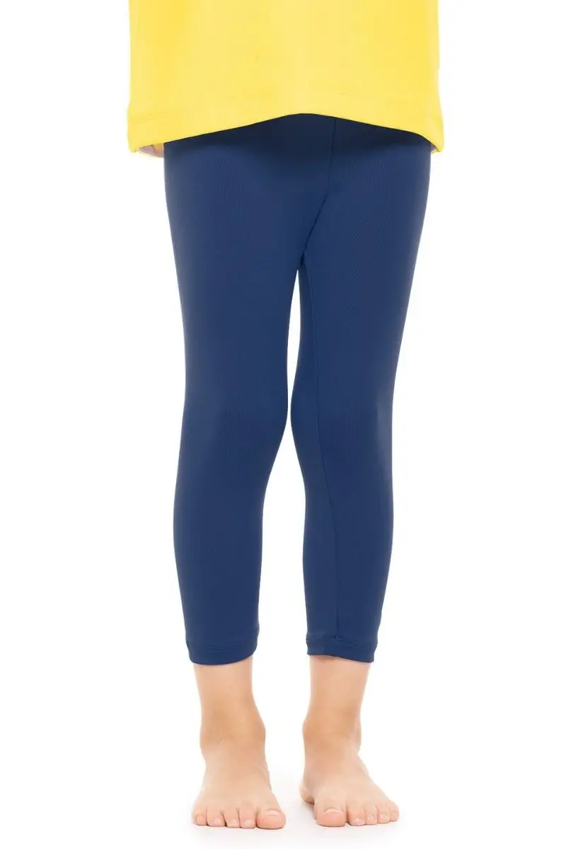 Infant Swim Tights in Solid Navy