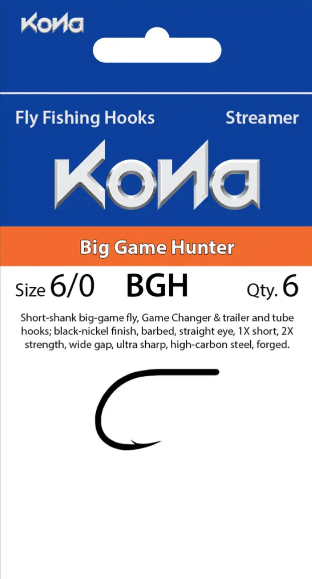 Kona Big Game Hunter Saltwater Hook