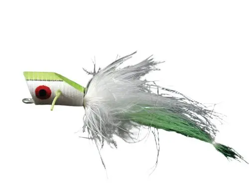 Krebs Popper Jig – Hollow-Body Saltwater Fly