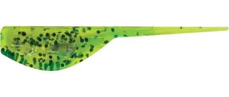Leland 1.5-Inch Slab Magnet Fishing Lure – Chartreuse with Black Flake Accent