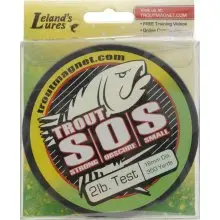 Leland Monofilament Fishing Line – 350 Yards, 6 lb Test, Green