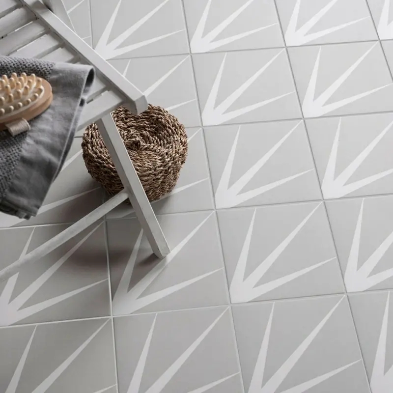Lily Grey Porcelain Tile for Floors and Walls
