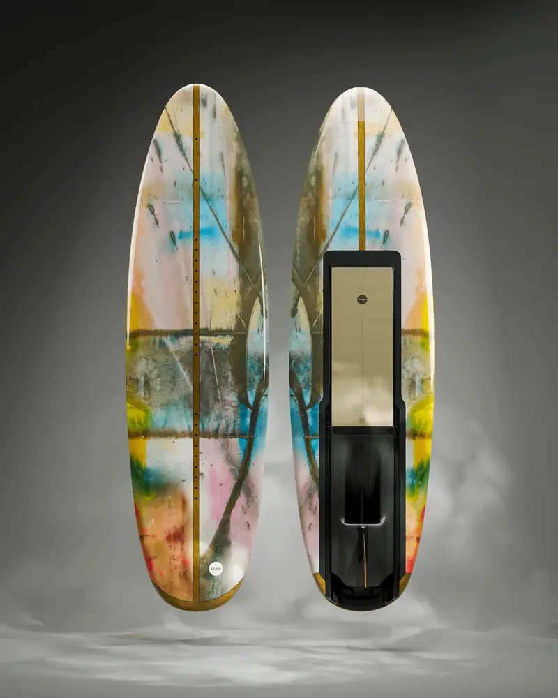 LIND ART Handcrafted Electric Surfboard Deck Boards