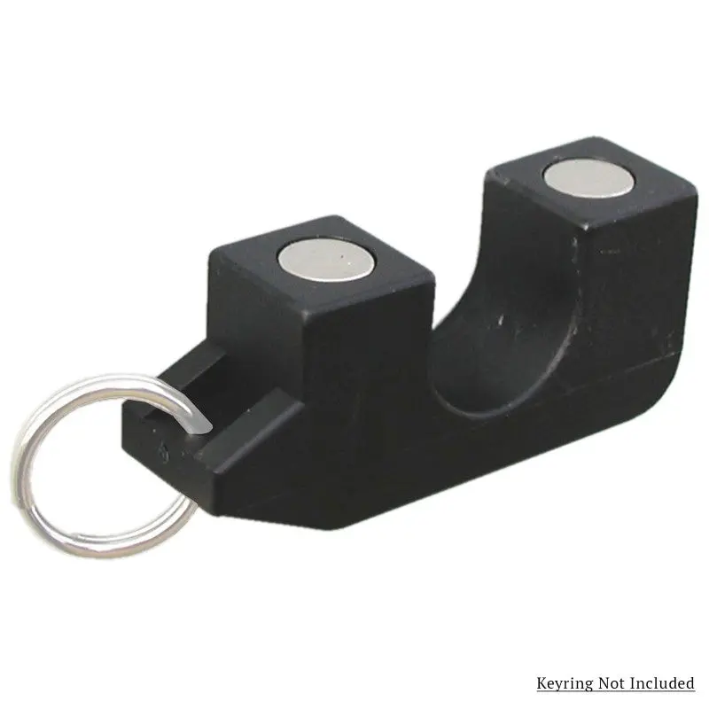 Magnetic Fly Rod Holder for Convenient Boat or Bank Mounting