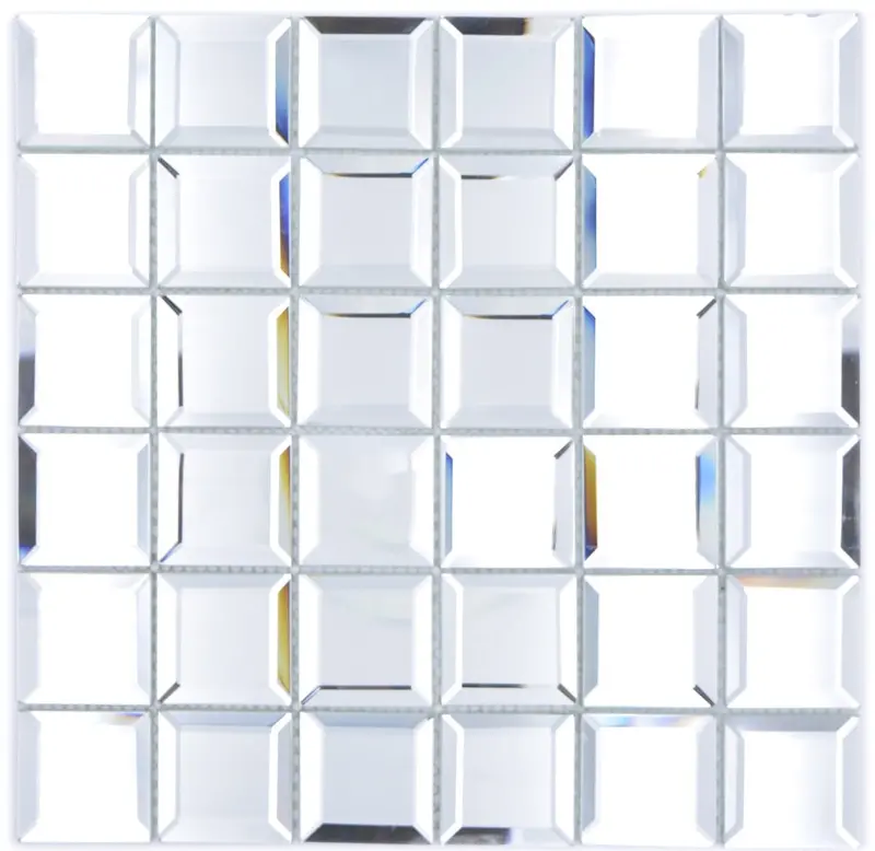 Majestic Mirror Glass Wall Mosaic Tile – Reflective Finish