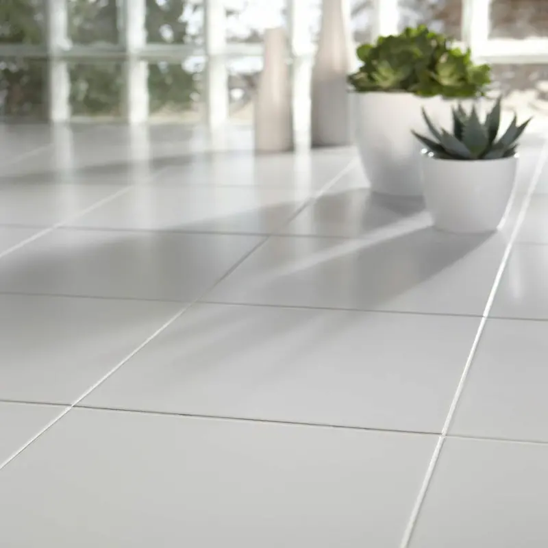 Maria Matte White Porcelain Tile – Floor & Wall Use