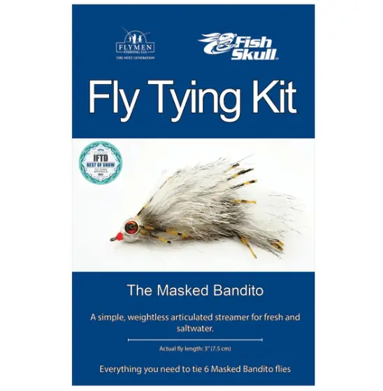 Masked Bandito Fly Tying Kit – Stealthy Predator-Style Streamer Collection