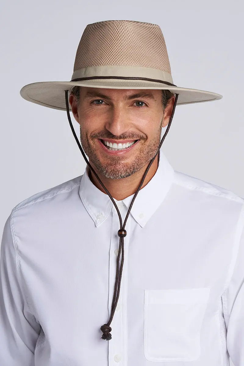 Men’s Walkabout Vented Sun Hat in Khaki
