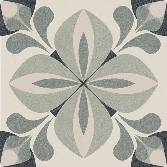 Muaya Geometric Porcelain Tile – 200×200 mm Wall & Floor