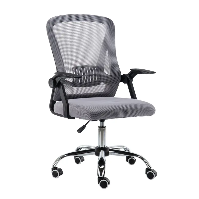 Neo Dark Grey Ergonomic Mesh-Back Swivel Office Chair
