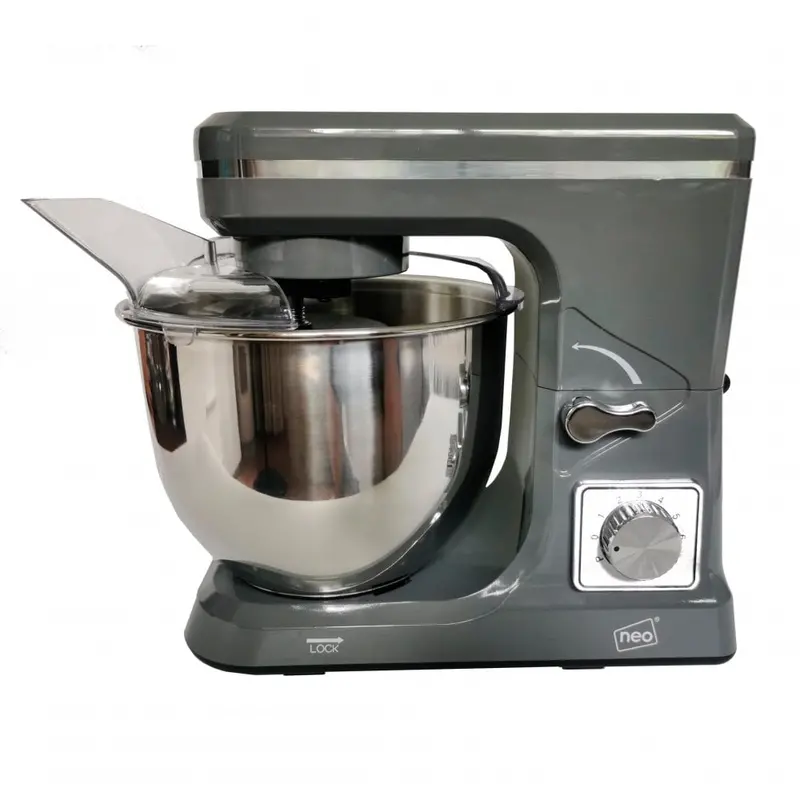 Neo Grey 6-Speed Stand Mixer – 5L Capacity, 800W Powerful Kitchen Appliance