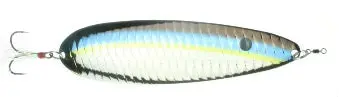 Nichols Ben Parker Mini Magnum Spoon – 6-Inch, Super Shad Pattern, 2.5 oz