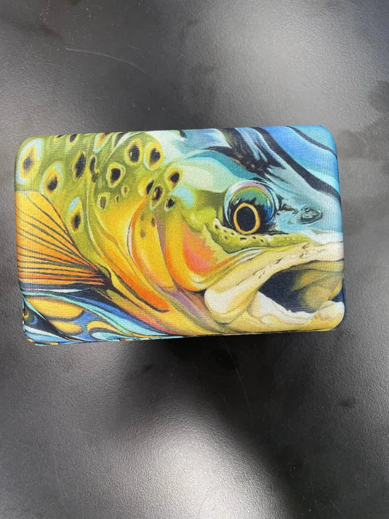 NWFFO Trout-Themed Fly Storage Box