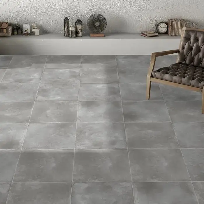 Oxide Dark Gris Stone-Effect Outdoor Floor Tile – 605×605 mm Slip-Resistant