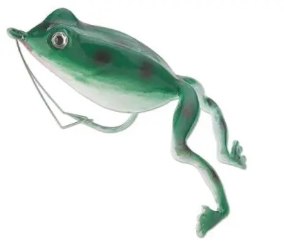 Panther Martin Frog Lure – 5/8 oz, Green Body with White Belly