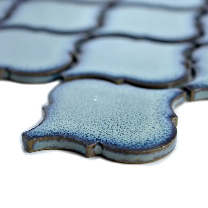 Persian Blue Arabesque Ceramic Tile