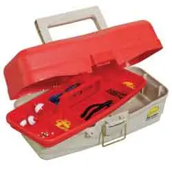 Plano Lets Fish 1-Tray Starter Tackle Box for Kids