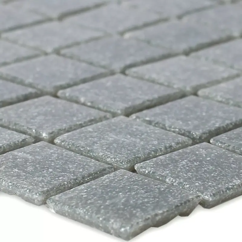 Potsdam Grey Glass Mosaic Tile – Contemporary Neutral Tone