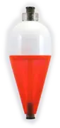 Rainbow A-Just-A-Bubble Float – 3/8 oz, Red & White (Blister Pack)