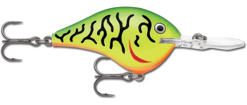Rapala DT Deep Diver – 3/4 oz Fire Tiger Color
