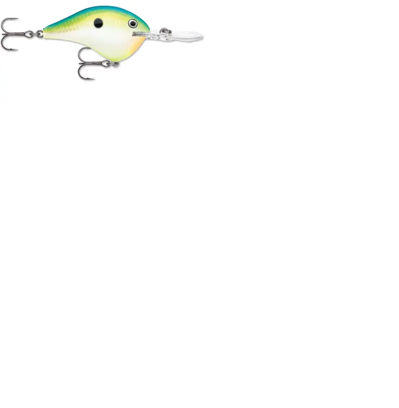 Rapala DT Series 10-Inch Citrus Shad Crankbait – 3/5 oz, 2.25 in
