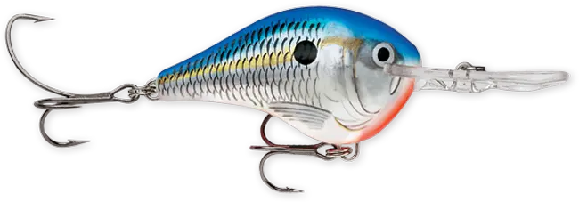 Rapala DT10 Deep Diver – 3/5 oz, 2.25 in Blue Shad Finish
