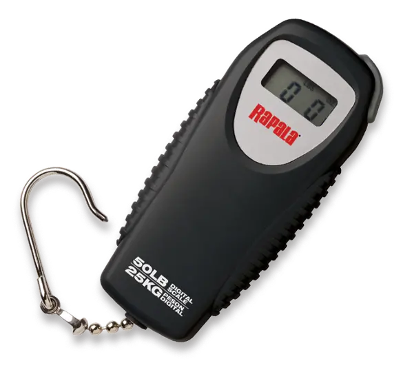 Rapala Mini Digital Fishing Scale – 50-Pound Capacity