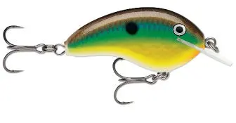 Rapala Ott Garage Tiny Crankbait – 4 ft, 5/16 oz, 2.25 in, Bream Color