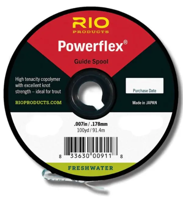 Rio Powerflex Tippet Material – Guide-Sized Spool
