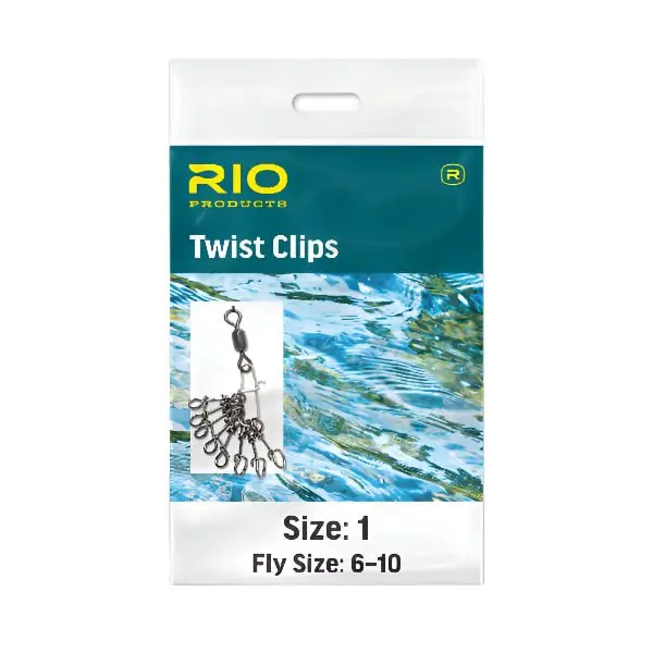 Rio Twist Clips for Quick Leader and Tippet Changes