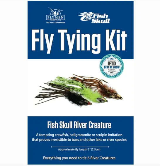 River Creature Fly Tying Kit – Multi-Species Aquatic Prey Imitation Set