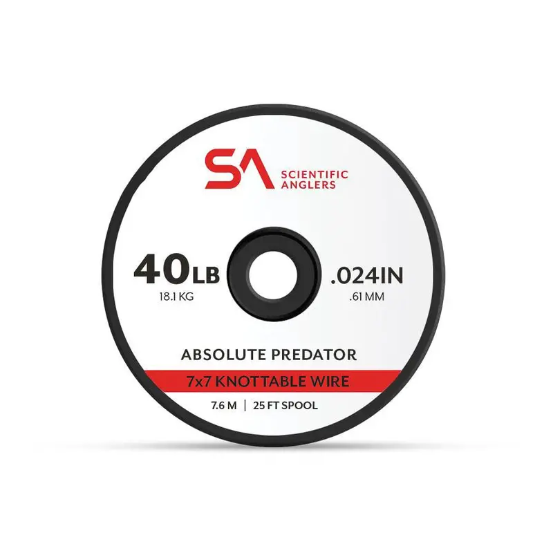 Scientific Anglers Absolute Predator Knotable Wire Leader