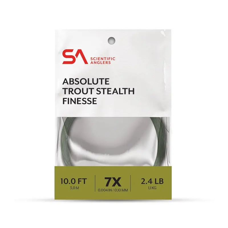 Scientific Anglers Absolute Trout Finesse Stealth Leaders