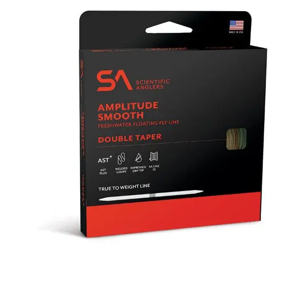 Scientific Anglers Amplitude Smooth Double Taper Floating Fly Line – Traditional Casting Feel