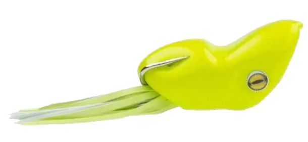 Scum Frog Popper Topwater Lure – 5/16 oz in Watermelon Red-Black/Chartreuse