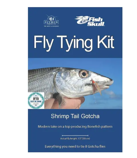 Shrimp Tail Gotcha Fly Kit – Saltwater & Estuary Pattern Bundle
