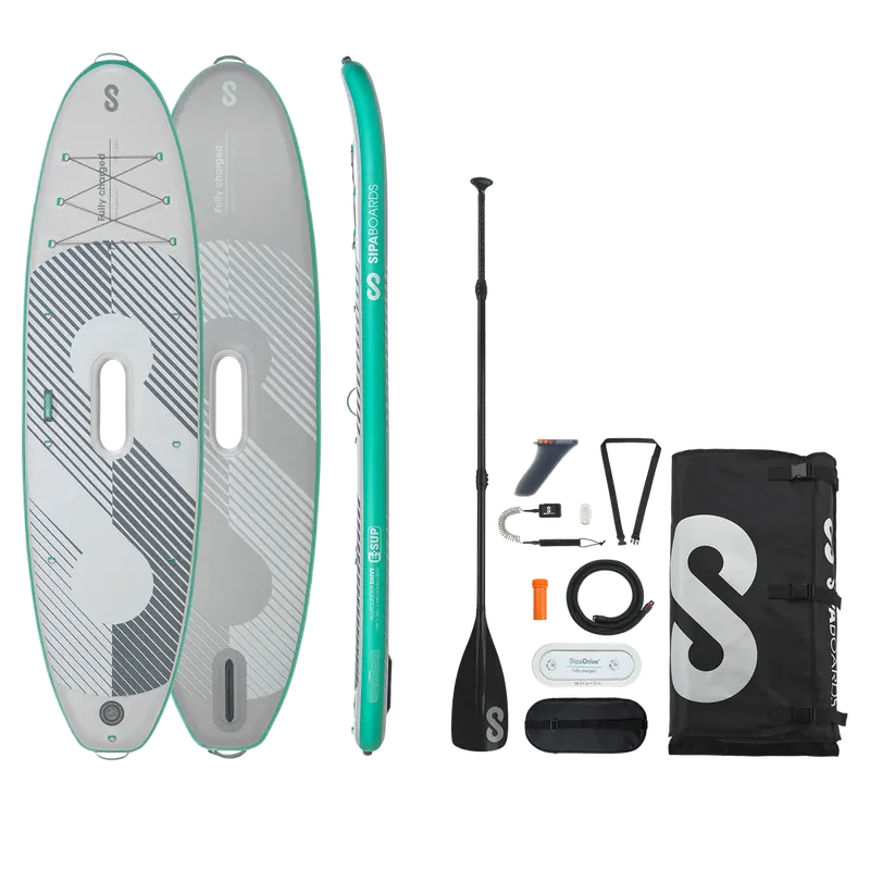SipaBoards Allrounder Aqua – Versatile Electric Foil Board (Aqua Finish)
