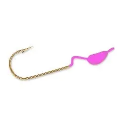 Slider Crappie Jig Heads – 1/8 oz Pink, 4-Pack