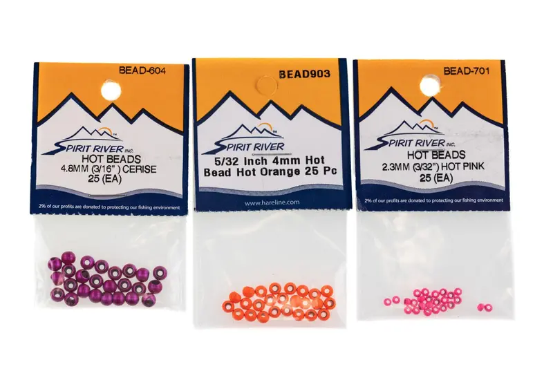 Spirit River Hot Bead – UV-Enhanced Fly Tying Component