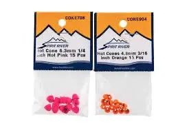 Spirit River Hot Cone – Heat-Resistant Tungsten Cone Heads