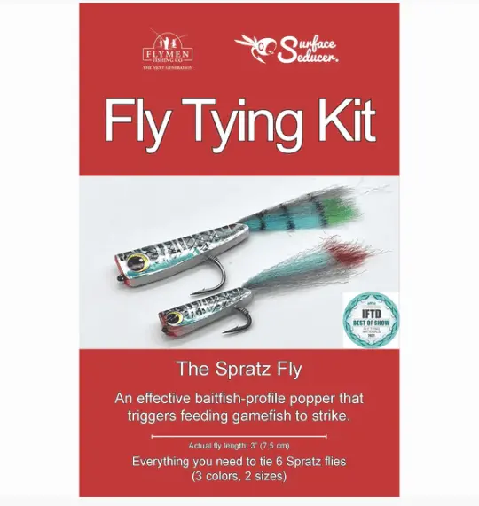 Spratz Fly Tying Kit – Compact Multi-Pattern Freshwater Starter Collection