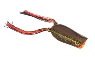 Spro Bronze Eye Popper – 1/2 oz Lava Finish