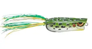 Spro Bronze Eye Popper – 1/2 oz, Natural Finish