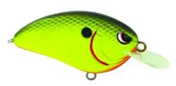Spro Little John Crankbait – 1/2 oz, 50 mm, Chartreuse Black Back