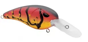 Spro RKCrawker Soft Bait – 5.5 in, 1/2 oz, Delta Craw Pattern