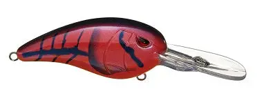 Spro RKCrawker Soft Bait – 5.5 in, 1/2 oz, Electric Red Craw Pattern